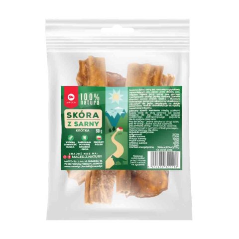 MACED Skóra sarny gryzak dla psa 50g