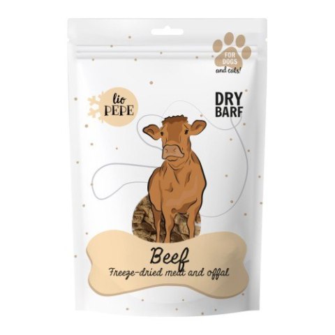 PEPE Beef (wołowina mięso) Przysmaki liofilizowane dla psa 60g