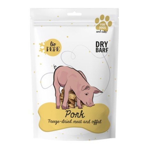 PEPE Pork (polędwiczka wieprzowa) Przysmaki liofilizowane dla psa 60g PEPE Pork (polędwiczka wieprzowa) Przysmaki liofilizowane dla psa 60g