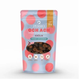 PERRO OCH ACH Królik- Przysmaki liofilizowane dla psa 40g