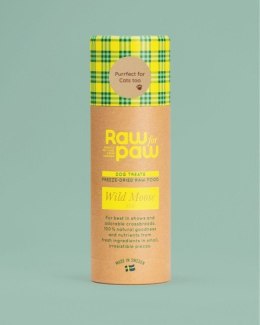 RAW for PAW WILD Moose - łoś liofilizowane przysmaki dla psa (45g)
