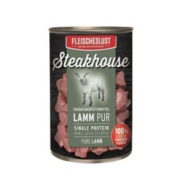 STEAKHOUSE- PURE LAMB 800G - karma mokra dla psa z jagnięciny