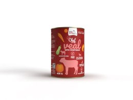 SYTA MICHA Karma mokra dla psa Cielęcina z warzywami 400g