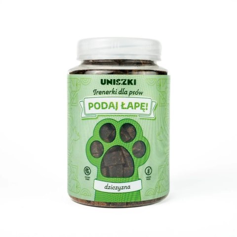 UNISZKI Trenerki dla psa z dziczyzny 150g