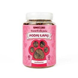 UNISZKI Trenerki dla psa z wołowiny 150g