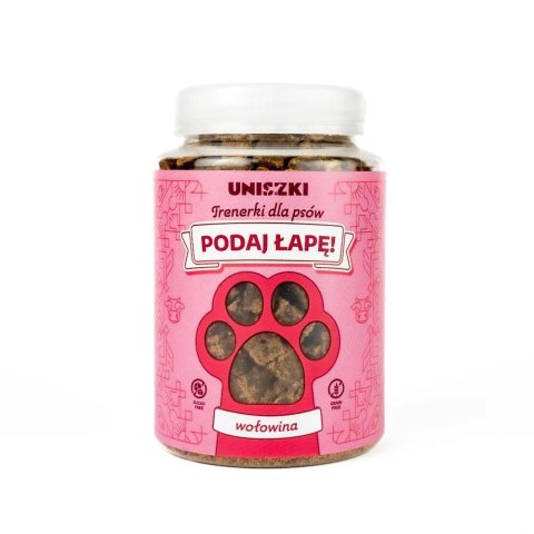 UNISZKI Trenerki dla psa z wołowiny 150g