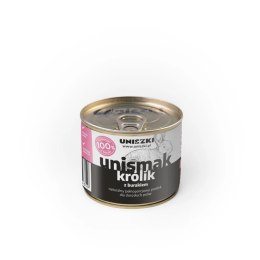 UNISZKI UNIsmak mokra karma dla psa Królik z kurczakiem i burakiem 200g