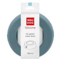 WAUDOG Miska silikonowa zapobiegająca rozpryskiwaniu poj. 0,75l szary