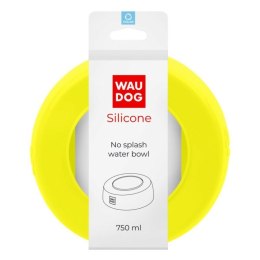 WAUDOG Miska silikonowa zapobiegająca rozpryskiwaniu poj. 0,75l żółty
