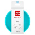 WAUDOG Miska silikonowadla psa 250 ml niebieski
