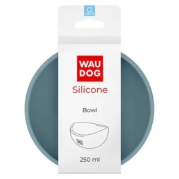 WAUDOG Miska silikonowadla psa 250 ml szary