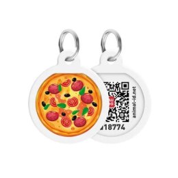 WAUDOG Zawieszka/adresówka dla zwierząt z QR-paszportem, bananki 30mm