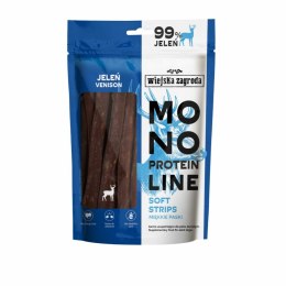 WIEJSKA ZAGRODA Monoproteinowe miękkie paski z Jelenia 100g