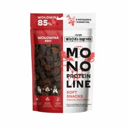 WIEJSKA ZAGRODA Monoproteinowy SOFT SNACKS Wołowina z pietruszką i pokrzywą 115g