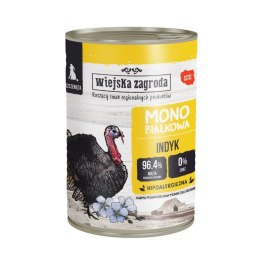Wiejska Zagroda Karma mokra dla szczeniąt monobiałkowa z indyka 400 g