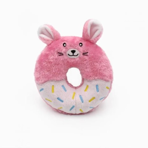 ZippyPaws pluszowy Donut Króliczek- zabawka dla psa