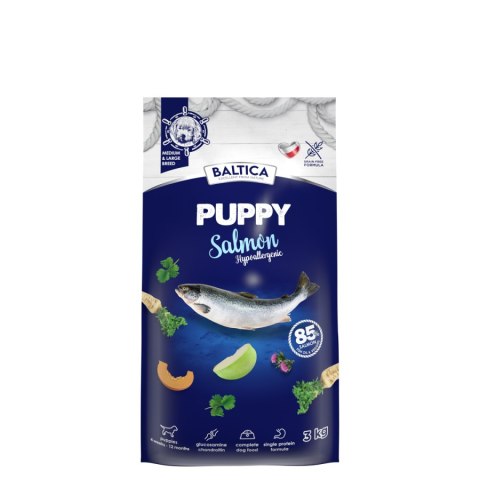 BALTICA PUPPY Karma sucha z łososia dla szczeniąt M/L 3kg