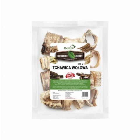 BALTO Tchawica wołowa- naturalny gryzak dla psa 250g BALTO Tchawica wołowa- naturalny gryzak dla psa 250g