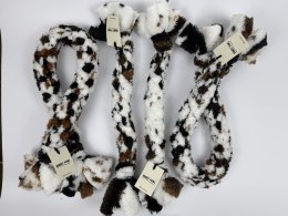 BANDITPAWS SZARPAKI dla psa PLUSH krówki duży