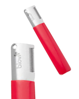 Blovi Fine Stripping Knife - klasyczny trymer do cienkiego i delikatnego włosa, gęsty rozstaw ząbków