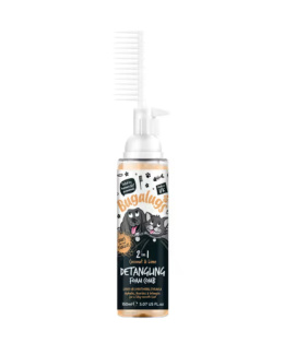 Bugalugs 2in1 Detangling Foat 150ml - pianka ułatwiająca rozczesywanie sierści psa i kota, zapach kokosa i limonki