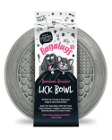 Bugalugs Lick Bowl for Dogs & Cats - miska do lizania dla psa i kota, 4 rodzaje wypustek - Szary