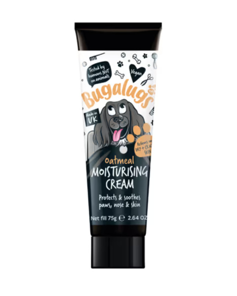 Bugalugs Oatmeal Moisturising Cream 75g - nawilżający krem owsiany do skóry, łap i nosa psa Bugalugs Oatmeal Moisturising Cream 75g - nawilżający krem owsiany do skóry, łap i nosa psa
