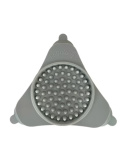 Bugalugs Triangle Lick Pad for Dogs & Cats - mała mata do lizania dla psa i kota, trójkątna - Czarny