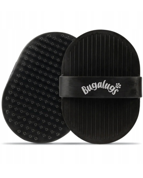 Bugalugs Wet & Dry Bath Brush - gumowa szczotka do czesania psa i kota, na sucho i mokro - czarny Bugalugs Wet & Dry Bath Brush - gumowa szczotka do czesania psa i kota, na sucho i mokro - czarny