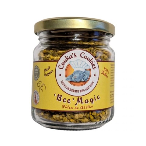 Cooka's Cookies BEE MAGIC Topper z pyłkiem pszczelim 110g Cooka's Cookies BEE MAGIC Topper z pyłkiem pszczelim 110g