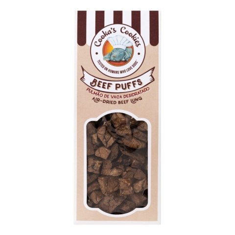 Cooka's Cookies BEEF PUFFS Przysmaki z płuc wołowych 80g