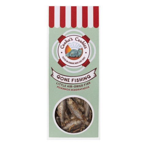 Cooka's Cookies GONE FISHING Suszone powietrzem rybki Omena 90g Cooka's Cookies GONE FISHING Suszone powietrzem rybki Omena 90g