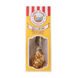 Cooka's Cookies LOLLIPOP Lizak - gryzak z dorsza i indyka 30g