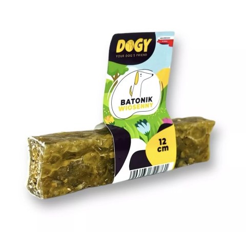 DOGY - BATONIK WIOSENNY ze szparagami i serem cheddar 12cm DOGY - BATONIK WIOSENNY ze szparagami i serem cheddar 12cm