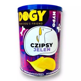 DOGY - Czipsy dla psa 100% jelenia 75g