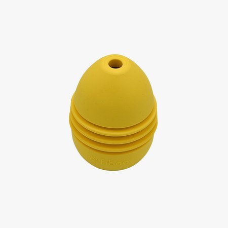 FIBOO- Fijoo - Spowalniacz jedzenia dla psa- żółty
