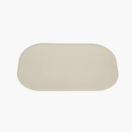 FIBOO Mata antypoślizgowa pod miski - 47×30 cm beżowy