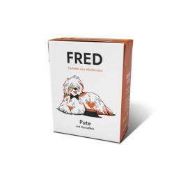 FRED Karma mokra dla psa indyk z ziemniakami 390g