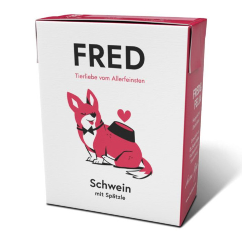 FRED Karma mokra dla psa wieprzowina z warzywami 390g FRED Karma mokra dla psa wieprzowina z warzywami 390g