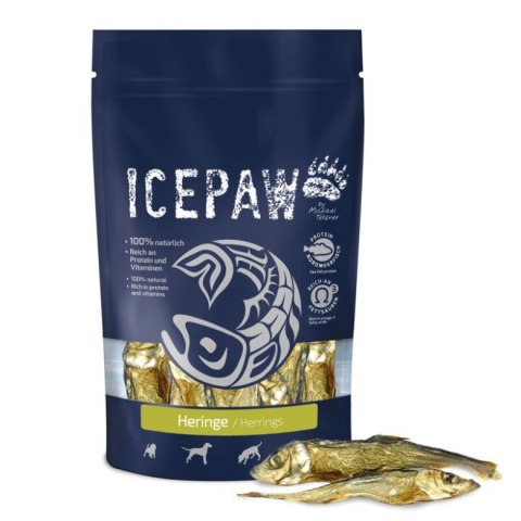 ICEPAW Suszone śledzie - przysmak dla psów 100g ICEPAW Suszone śledzie - przysmak dla psów 100g