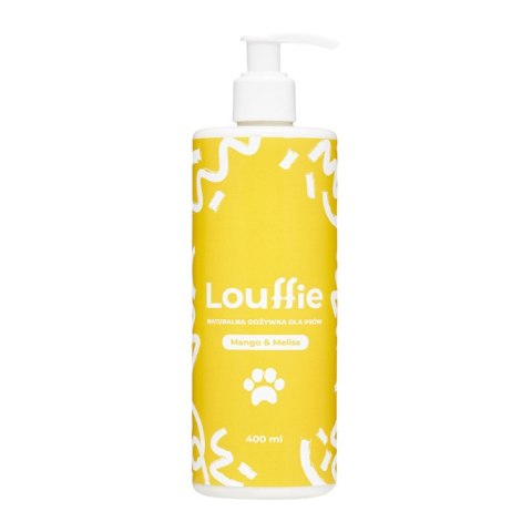 LOUFFIE- Naturalna odżywka ułatwiająca rozczesywanie sierści Mango&Melisa 400ml
