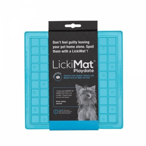 Mata LickiMat® Classic Playdate™ Niebieska Mata LickiMat® Classic Playdate™ Niebieska