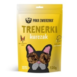 PAKA ZWIERZAKA Trenerki dla psa- kurczak 120g