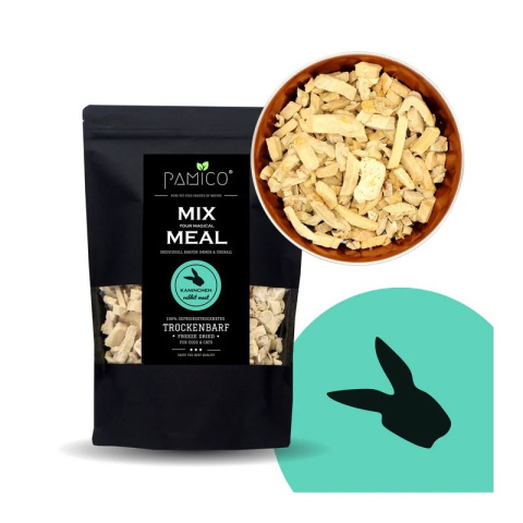 PAMICO- MIX MEAL MIĘSO KRÓLIKA FREEZE-DRIED 120 G