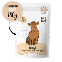 PEPE Beef (wołowina mięso) XL Przysmaki liofilizowane dla psa 180g