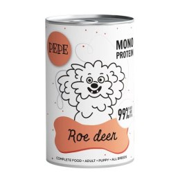 PEPE Roe deer (sarna)- Karma mokra dla psa 400g