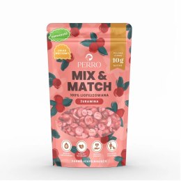 PERRO MIX & MATCH Żurawina Przysmaki liofilizowane dla psa 10g
