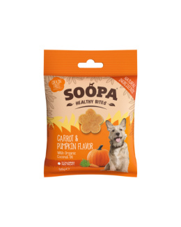 SOOPA Healthy Bites przysmaki dla psa - Marchewka i Dynia (50g)