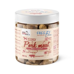SYTA MICHA 100% liofilizowane mięso wieprzowe dla psa 80g FREEZY Pure