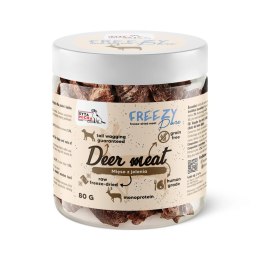 SYTA MICHA 100% liofilizowane mięso z jelenia dla psa 80g FREEZY Pure